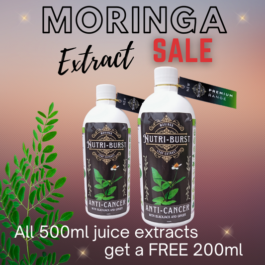 Nutri-Burst Moringa Concentrate Leaf Extract for ANTI-CANCER