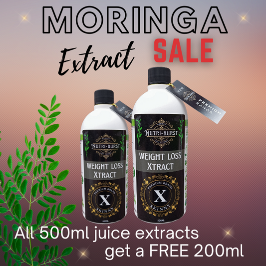 SKINNY X - Weight Loss X-tract - Nutri-Burst Moringa Concentrate Leaf Extract