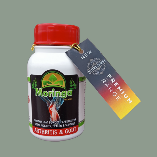 Moringa capsules with added Devil's Claw (Arthritis & Gout)