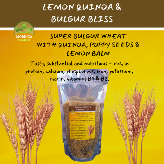 Lemon Quinoa Bulgur Bliss