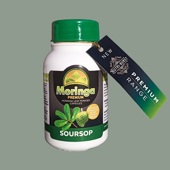 Moringa capsules with added Soursop