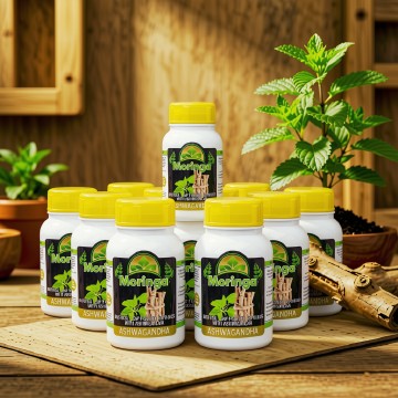 Moringa with Ashwaghanda Capsules