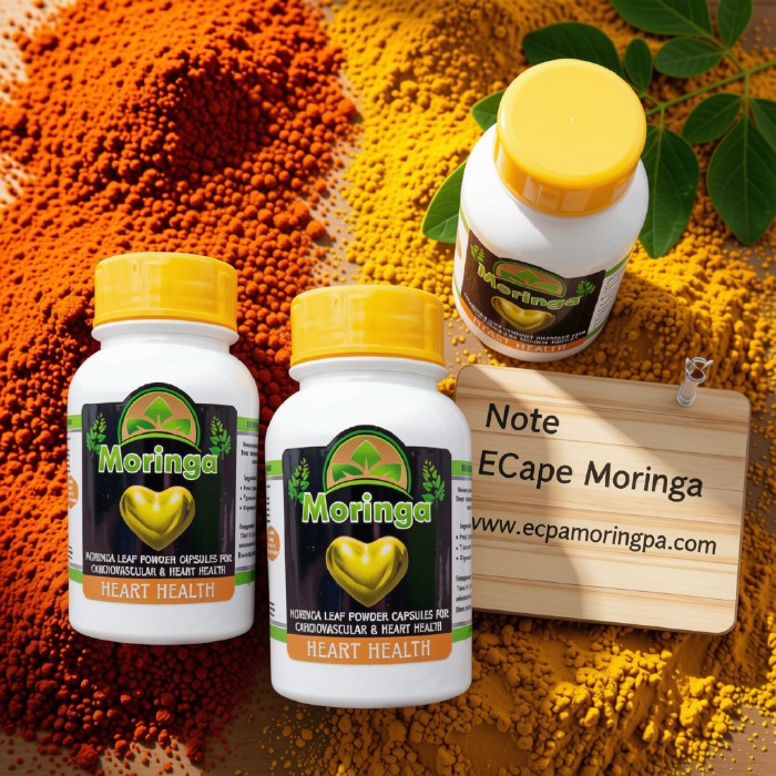 Moringa, Tumeric & Cayenne Pepper for Heart Health