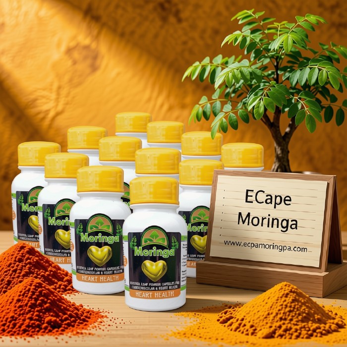 Moringa, Tumeric & Cayenne Pepper for Heart Health