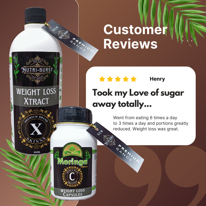 SKINNY X - Weight Loss X-tract - Nutri-Burst Moringa Concentrate Leaf Extract