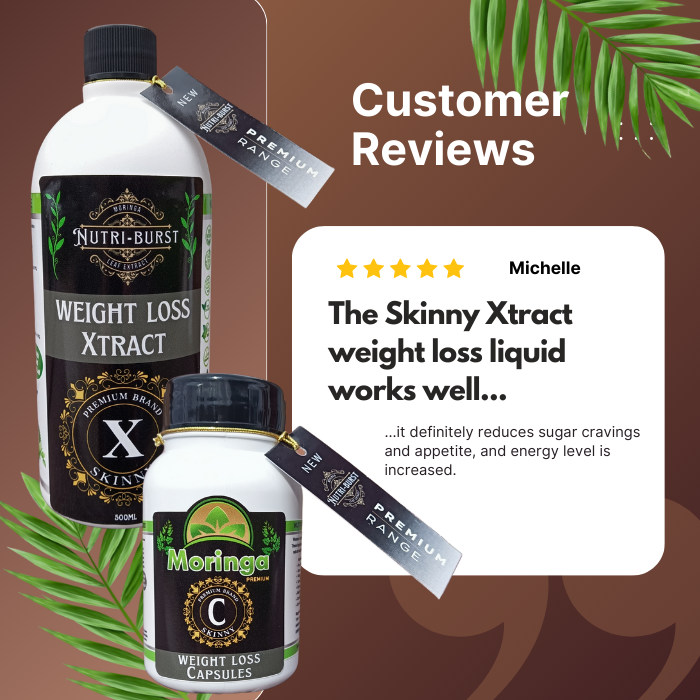 SKINNY X - Weight Loss X-tract - Nutri-Burst Moringa Concentrate Leaf Extract